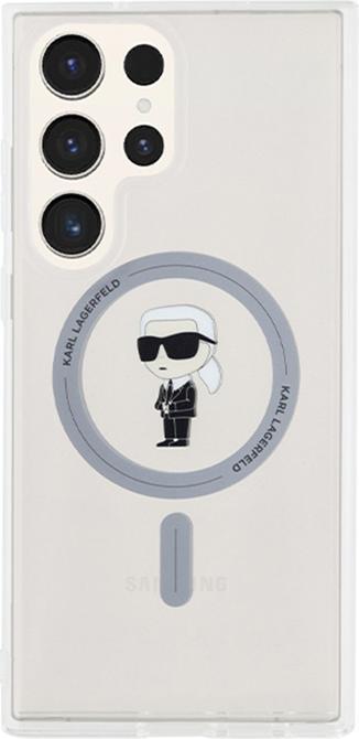 Image du produit Karl Lagerfeld KLHMLHFCKNOT S928 transparent hardcase IML Ikonik MagSafe (Samsung Galaxy S24 Ultra)