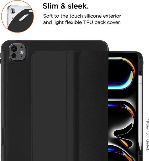 Produktbild Eiger Folio-Case mit Stylus-Halterung schwarz Storm 250m Stylus Case Black (iPad Pro 11 2024 (M4))