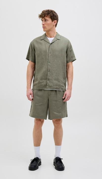 Actual product image Jack & Jones Jpstbill Lawrence Linen Shorts Mid Sn (S)