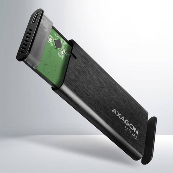 Produktbild Axagon EEM2-SBC externes Gehäuse für M.2 SSDs USB-C 3.2 Gen 2 (M.2 2280)