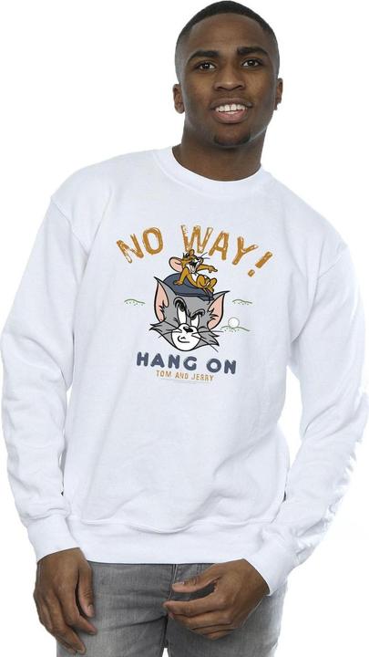 Actual product image Tom & Jerry Mens Hang On Golf Sweatshirt (S)