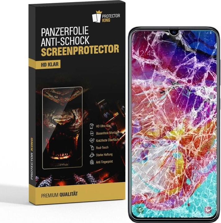Produktbild Protectorking 2x Panzerfolie Anti-Shock HD Klar (2 Stück, Samsung Galaxy A51)
