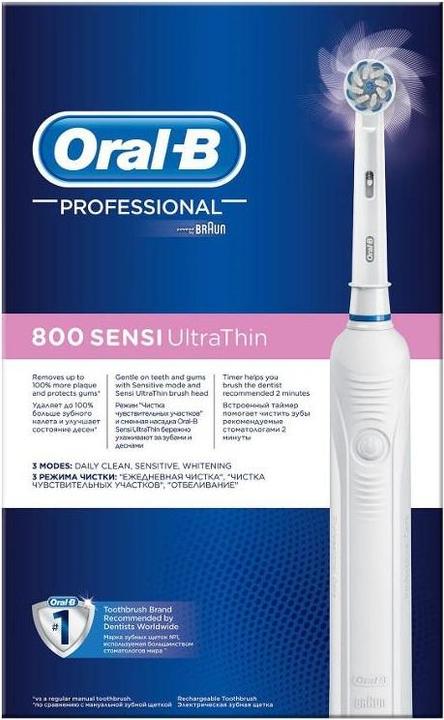 Actual product image Oral-B PRO 900 Sensi Ultrathin Adult Rotating Toothbrush (Oscillating toothbrush)