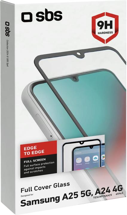 Immagine prodotto SBS Full Cover Glass (1 Pezzo/i, Samsung Galaxy A25 5G)