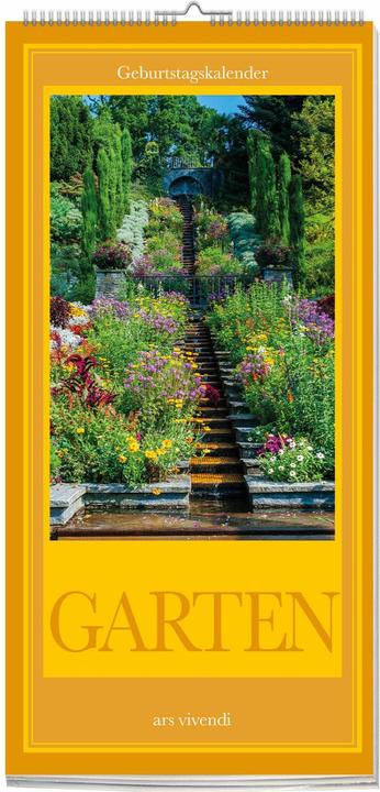 Produktbild Geburtstagskalender Garten immerwährend (Harter Einband, Deutsch)