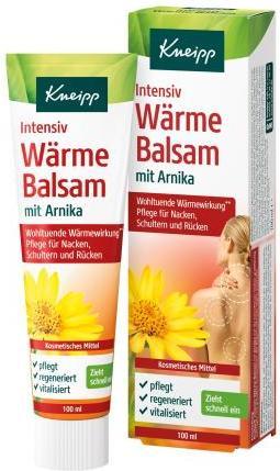 Immagine prodotto Kneipp Balsamo riscaldante con arnica (1 x, 100 ml, 125 g)