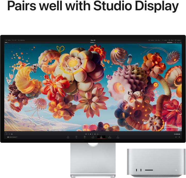 Immagine prodotto Apple Mac Studio (M1 Ultra, 64 GB, 1000 GB, Apple M1 Ultra 48-Core)