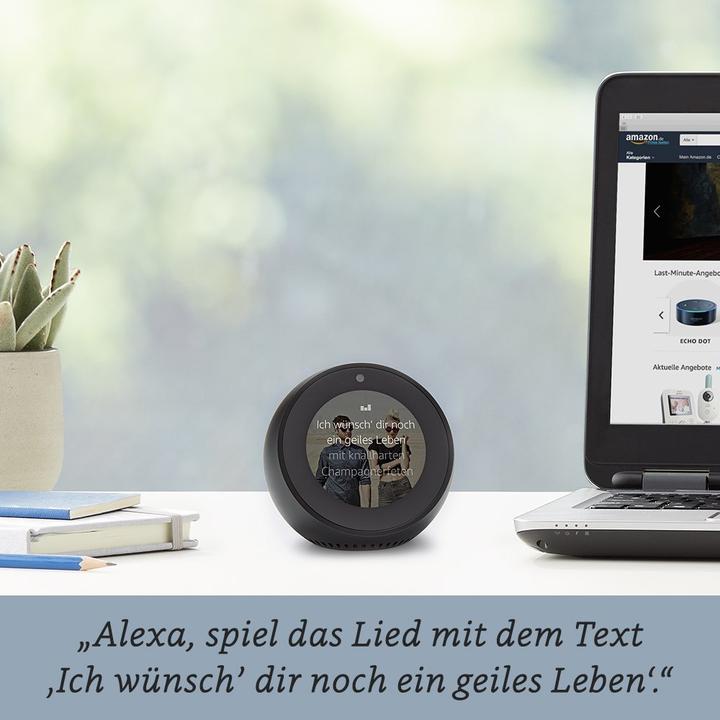 Image du produit Amazon Echo Spot (IFTTT, Amazon Alexa)
