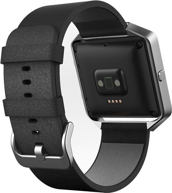 Immagine prodotto Fitbit Bracciale in pelle Blaze con cornice (Vera pelle, Sfavillio)