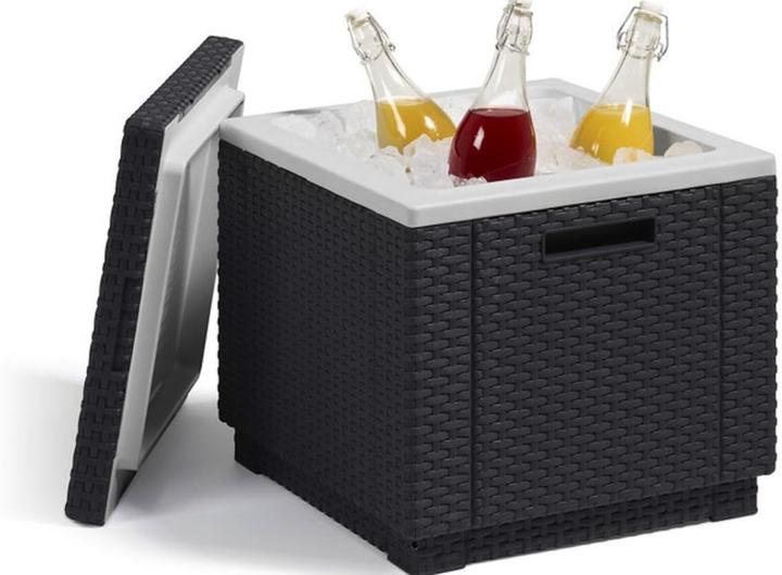 Actual product image Allibert ICE CUBE O/CUSHION ART. 201309 - ANTHRACITE (40 l)