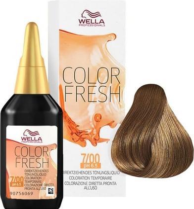 Actual product image Wella Color Fresh (7/00 medium blonde natural)