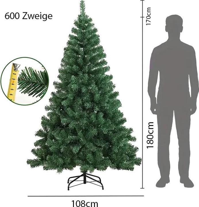 Actual product image Cbx Artificial Christmas tree 180cm (180 cm)