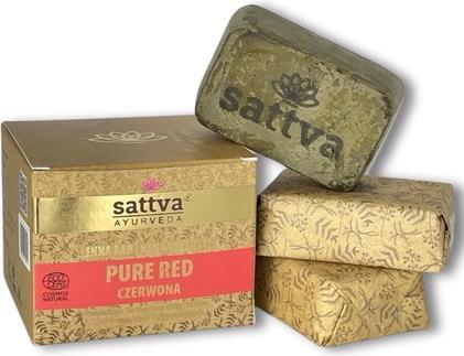 Actual product image NoName Natural Hair Color in Henna Block Red with Oils, Organic Hair Color Red ECOCERT 3 Bl (Red)