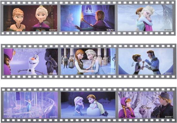 Actual product image Disney Die Eiskönigin Aufkleber Sammlung