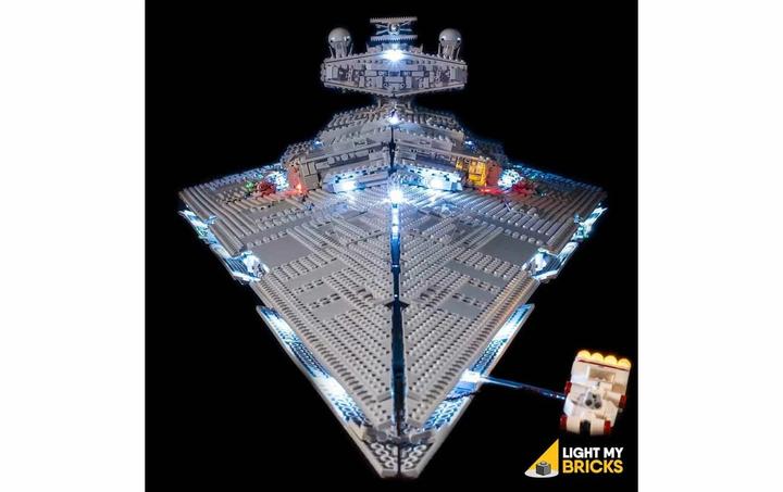 Actual product image Light my bricks LED Light Set for LEGO Star Wars - Imperial Star Destroyer