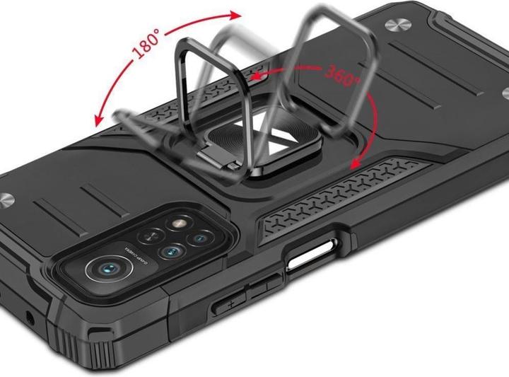 Image du produit Wozinsky Ring Armor Case Kickstand Tough Rugged Cover for Samsung Galaxy A72 4G red (Samsung Galaxy A72)