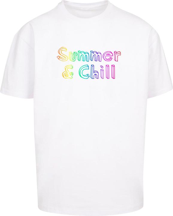 Produktbild Merchcode Summer And Chill Rainbow Heavy Oversized Tee - 117931 (XL)