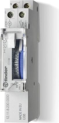 Actual product image Finder Timer for top-hat rail B