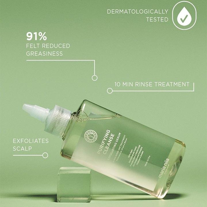Actual product image Maria Nila Purifying Cleanse Exfoliating Serum (Exfoliation, 150 ml)