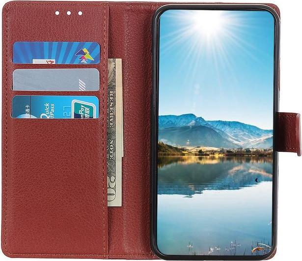 Actual product image MU Classic Litchi Leather Bookcover Series (OnePlus North N200 5G)