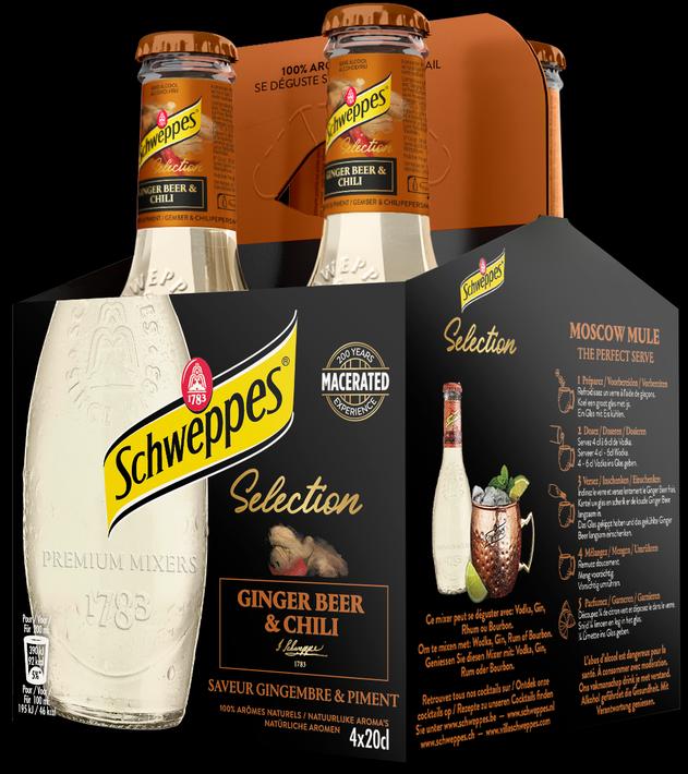 Image du produit Schweppes Ginger Chili (4 x 20 cl)