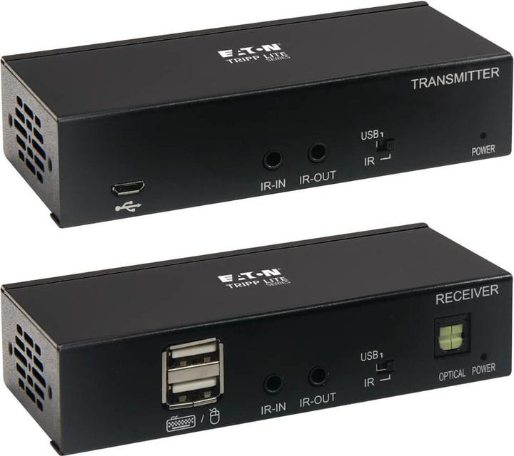 Image du produit Eaton DisplayPort over Cat6 Extender Kit KVM Support USB 4K DP1.2a PoC HDCP 2.2 230ft. 70.