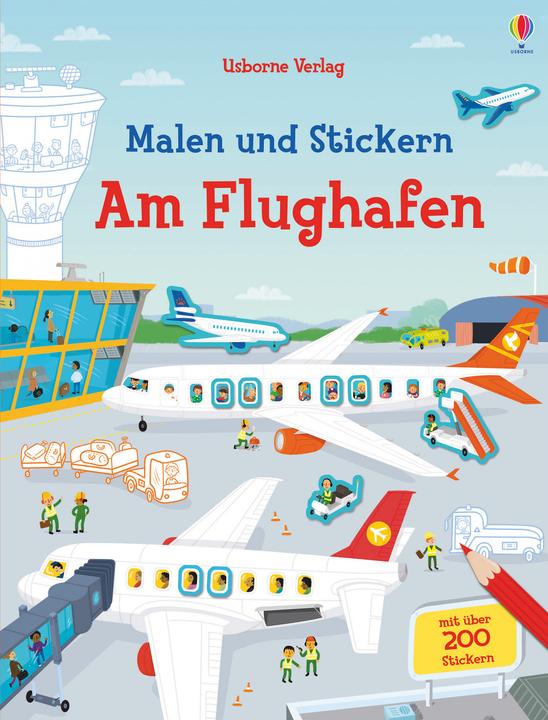 Produktbild Malen und Stickern: Am Flughafen