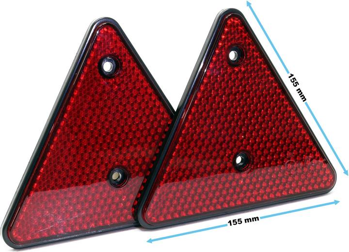 Image du produit Wiltec Jeu de Feux arrière de remorque 12 pièces Fiche 13 broches Câble 5m Éclairage Réflecteur Marquage-E