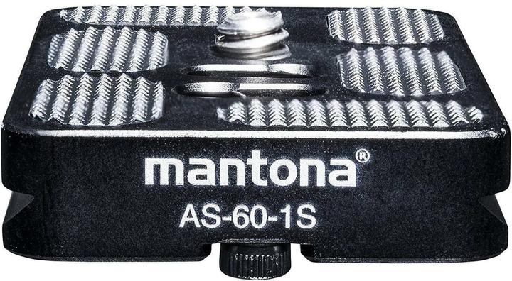 Produktbild mantona AS-60-1S Schnellwechselplatte (Stativ Schnellwechselplatte)