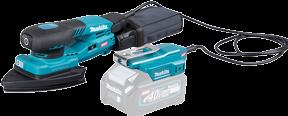Image du produit Makita BO 006 CGZ Ponceuse delta sans fil 40 V max. 100 x 150 mm 3,0 mm course Brushless Solo - sans (Ponceuse excentrique)