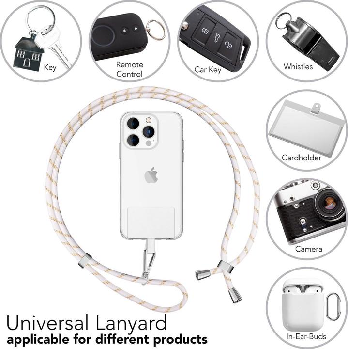 Produktbild Nalia Universal Handykette zum Umhängen mit Pad