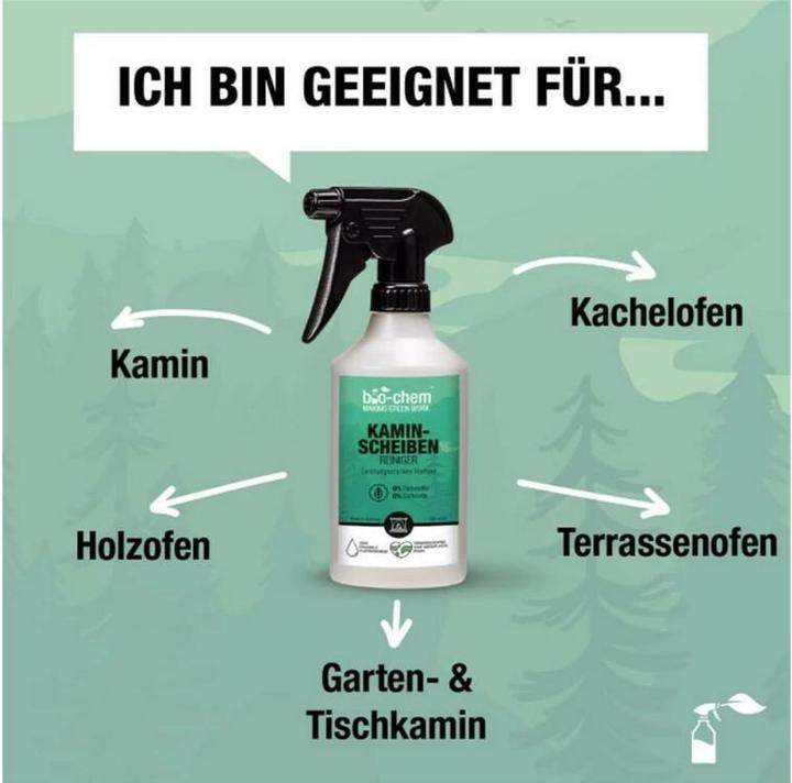 Produktbild Bio-chem Kaminscheibenreiniger