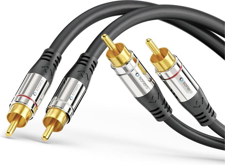 Image du produit Sonero Câble audio RCA - RCA 15 m (15 m, RCA)