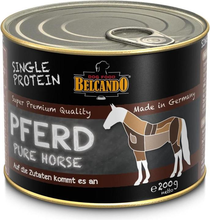 Actual product image Belcando Single Protein Wet Food Horse (Adult, Senior, Junior, 1 pcs., 250 g)