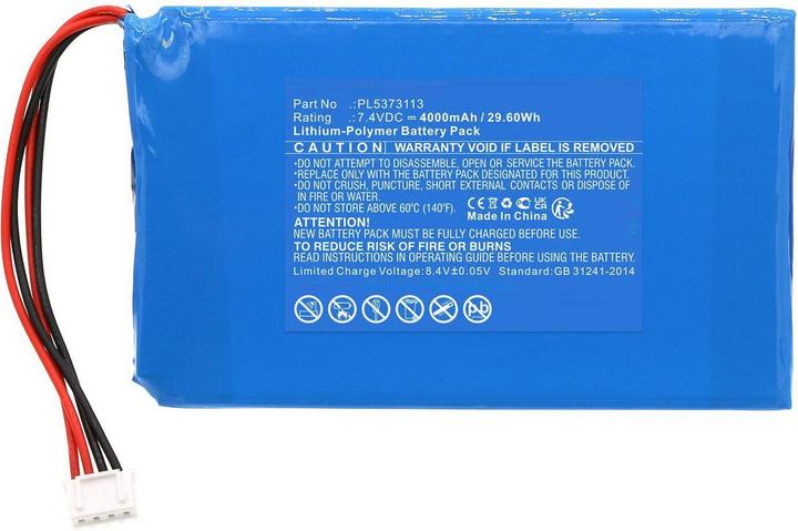 Immagine prodotto CoreParts Batteria 7.4V 4000mAh 29.6Wh (4000 mAh)