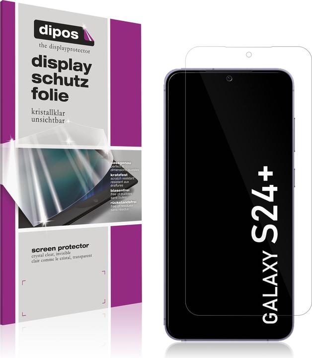 Actual product image Dipos Screen Protector Crystalclear (4 Piece, Samsung Galaxy S24+)