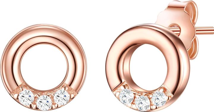 Glanzstücke München Damen Sterling Silber Zirkonia roségold - 23732 (925er Silber)