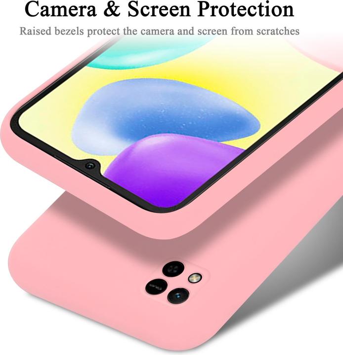 Produktbild Cadorabo TPU Liquid Silicone Case Hülle für Xiaomi RedMi 9C / RedMi 10A (Xiaomi Redmi 9C, Xiaomi Redmi 10A)