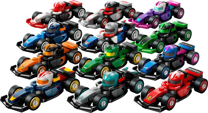 Actual product image LEGO F1 racing cars to collect (Assorted) (71049, LEGO DC)
