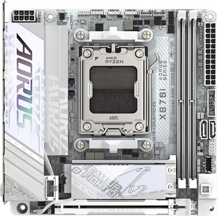 Produktbild Gigabyte X870I AORUS Pro ICE (AM5, AMD X870, Mini-ITX)