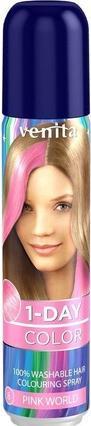 Actual product image Venta Venita - 1-Day Colouring Hair Spray Pink World 50Ml (50 ml)