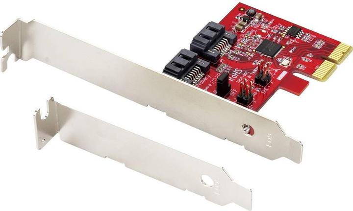 Produktbild Renkforce SATA 6 Gbps 2 Port-RAID-Controllerkarte PCIe