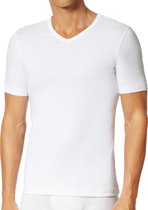 Actual product image Uncover by Schiesser Pack of 4 Basic Undershirt / Shirt Short Sleeve (S)