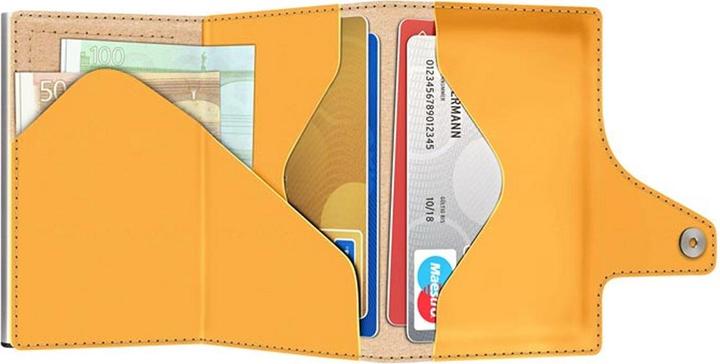 Produktbild Tru Virtu Wallet Click & Slide Vegan Bio Apple Walnut/Silber
