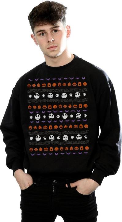 Immagine prodotto Disney Nightmare Before Christmas Halloween Icons Felpa Uomo (XXL)
