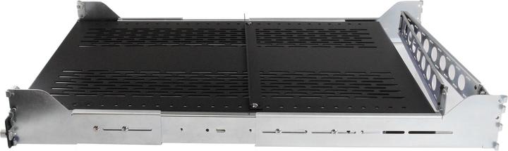 Produktbild StarTech 2HE ausziehbarer belüfteter Fachboden für 19in Serverschrank mit Kabelführung / verstellbarer Mon...