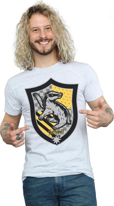 Image du produit - T-shirt HUFFLEPUFF CREST FLAT - Homme (XL)