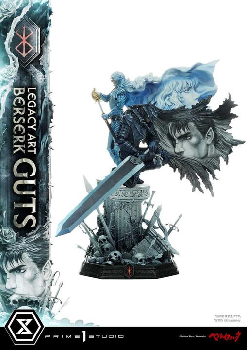 Produktbild Prime 1 Studio Berserk Legacy Art Kentaro Miura Statue statuette 1/6 Guts Bonus Version 45 cm