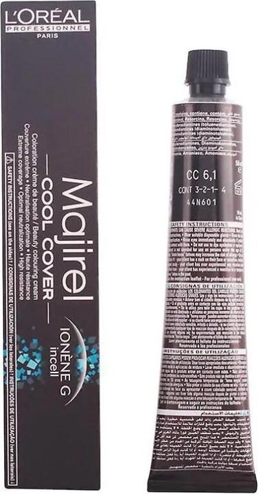 Productafbeelding L'Oréal Professionnel Majirel Cool Inforced 6.1 Donker Blond As, 50 ml (6.1 Donkerblonde as COOL INFORCED)