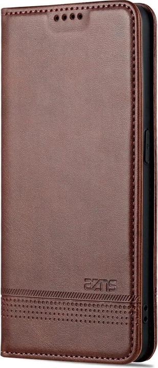 Actual product image Cover-Discount OPPO Reno8 Lite - Stand Flip Case Cover brown (Oppo Reno 8 Lite 5G)